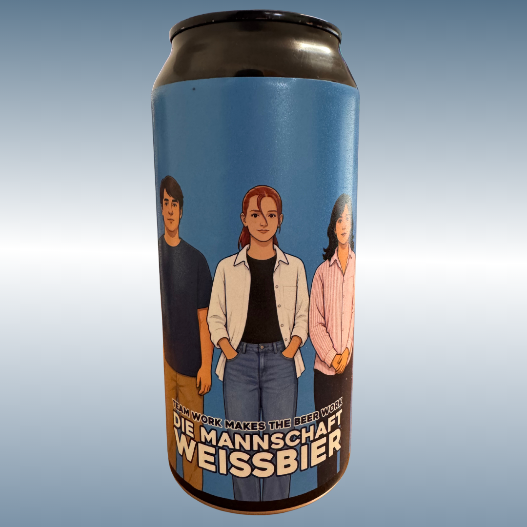 Die Mannschaft Weißbier