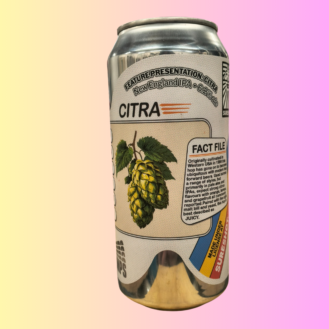 SURESHOT - FEATURE PRESENTATION:CITRA NEW ENGLAND IPA