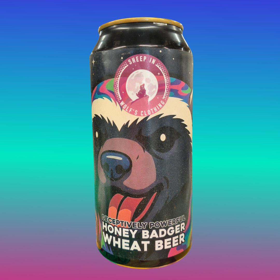 HONEY BADGER WHEAT BEER (GLUTEN FREE)