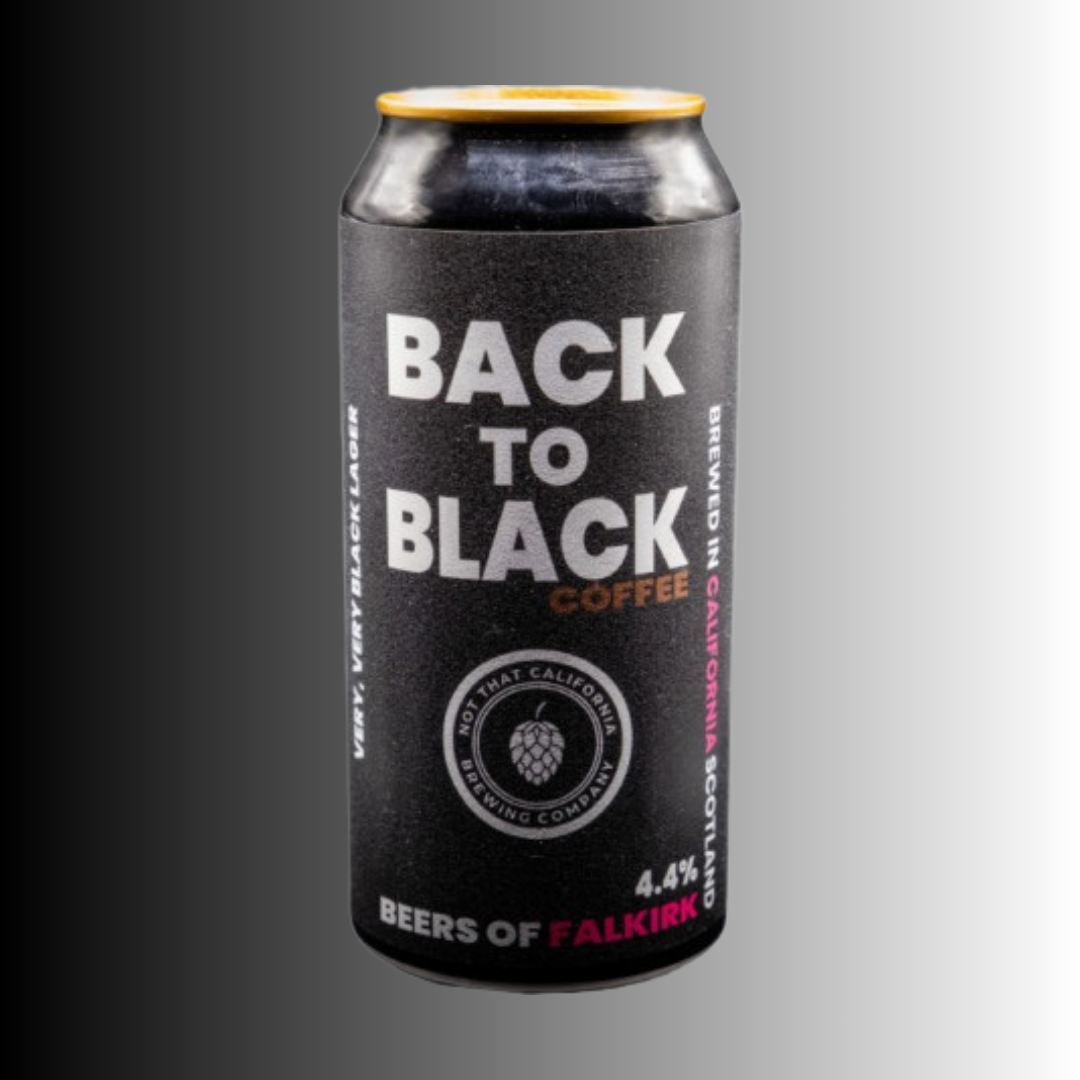 NOT THAT CALIFORNIA - BACK TO BLACK COFFEE BLACK LAGER
