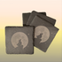 SiWC Slate Coasters - Set of 4