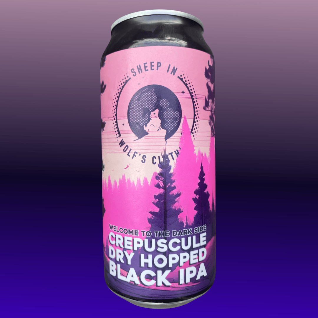 CREPUSCULE DRY HOPPED BLACK IPA - Sheep in Wolf's Clothing Brewery